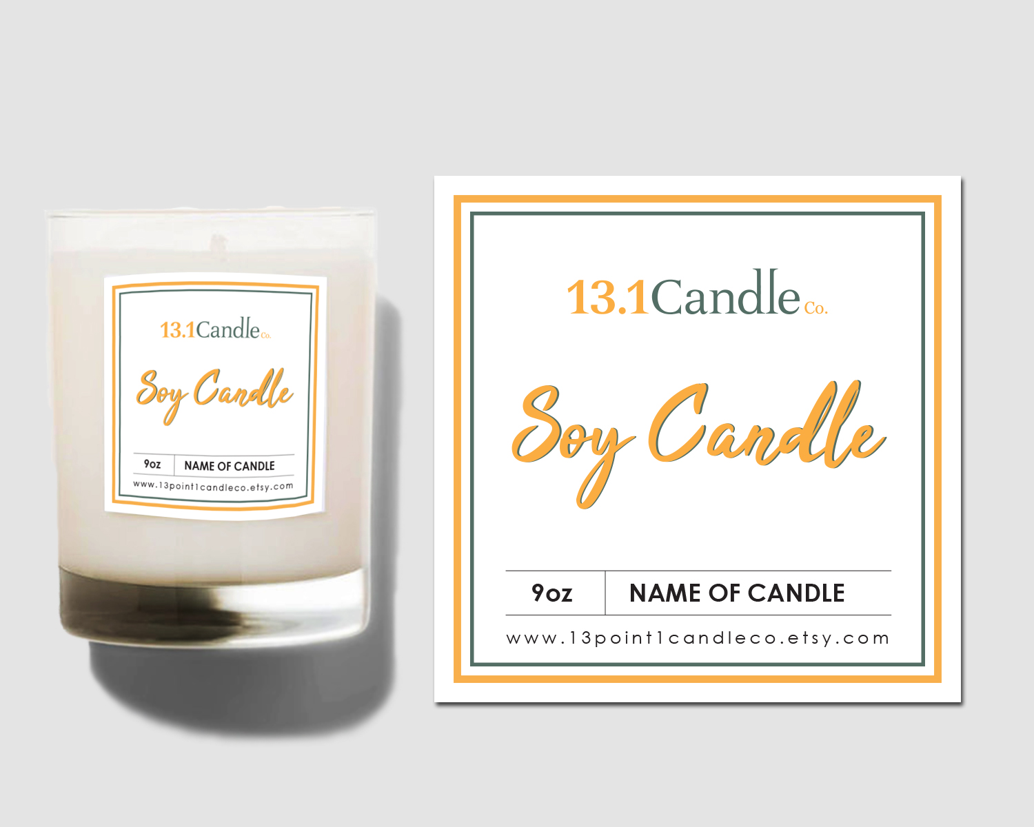 Candle Labels