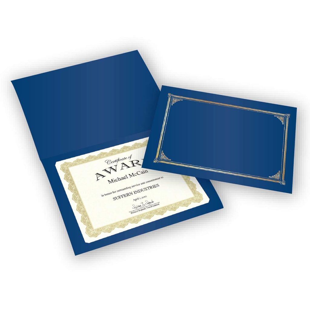 Certificate Holders