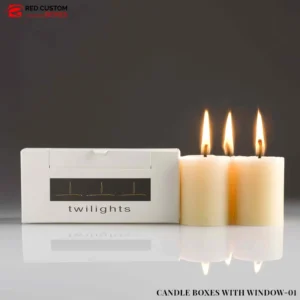 candle boxes with window