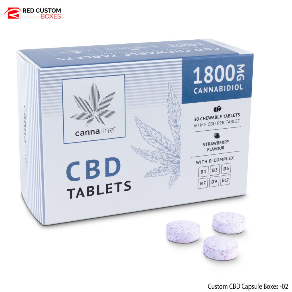 Custom CBD Capsule Boxes