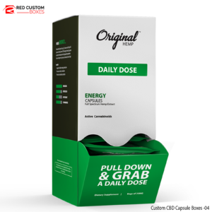 Custom CBD Capsule Boxes