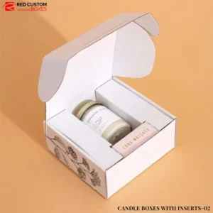 Candle Boxes with Inserts