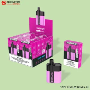 Vape display packaging boxes