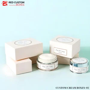 Custom Cream Boxes