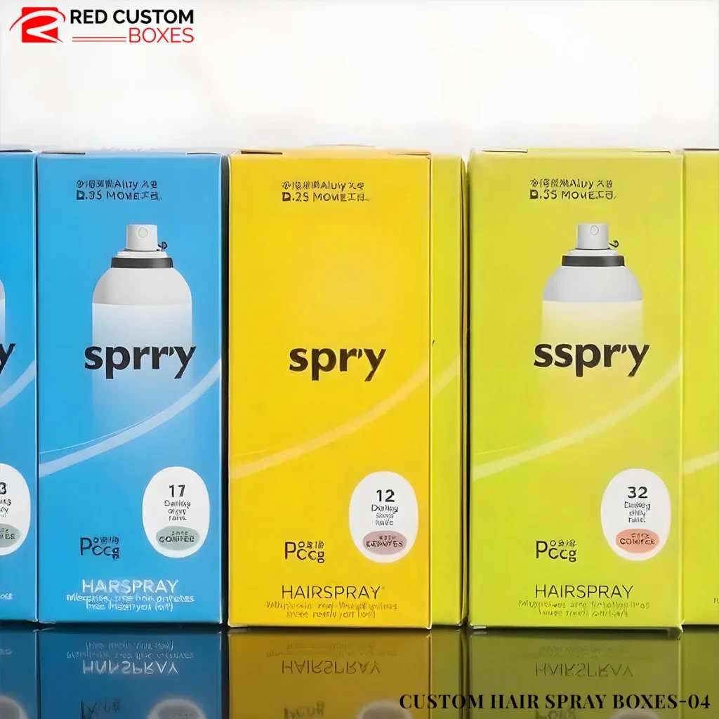 Hair Spray Boxes