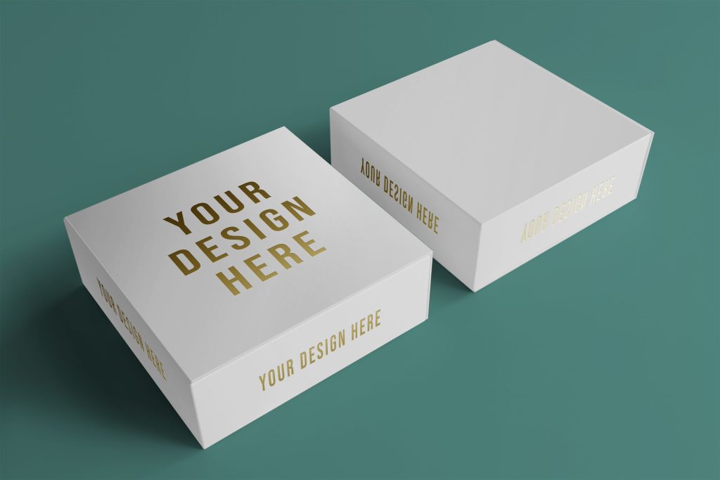Custom Gold Foil Boxes
