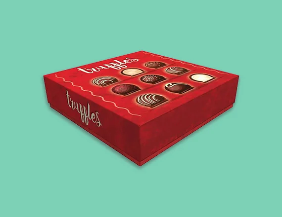 Custom Truffle Boxes - Custom Printed Packaging Boxes | Red Custom ...