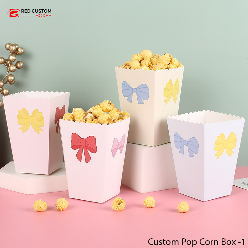 Custom Pop Corn Box