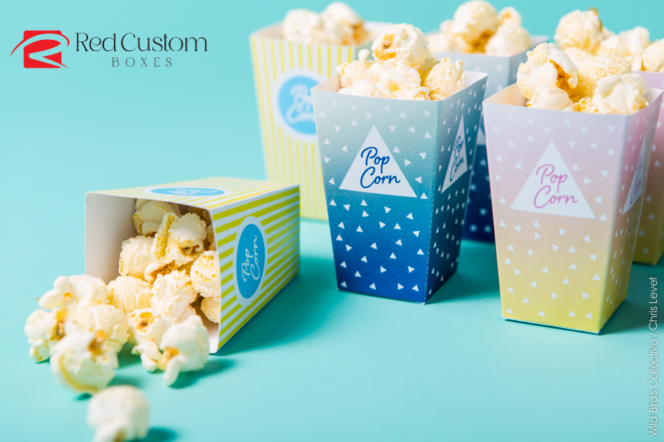 Custom Pop Corn Box