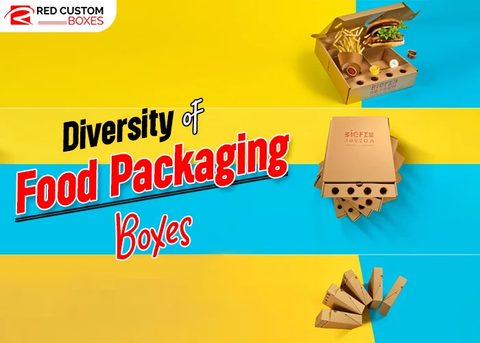 Diversity Of Food Packaging Boxes