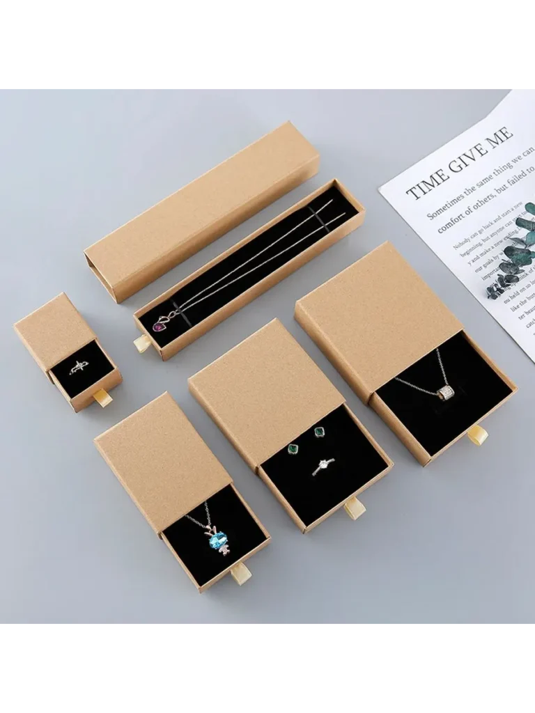 Custom Kraft Jewelry Boxes