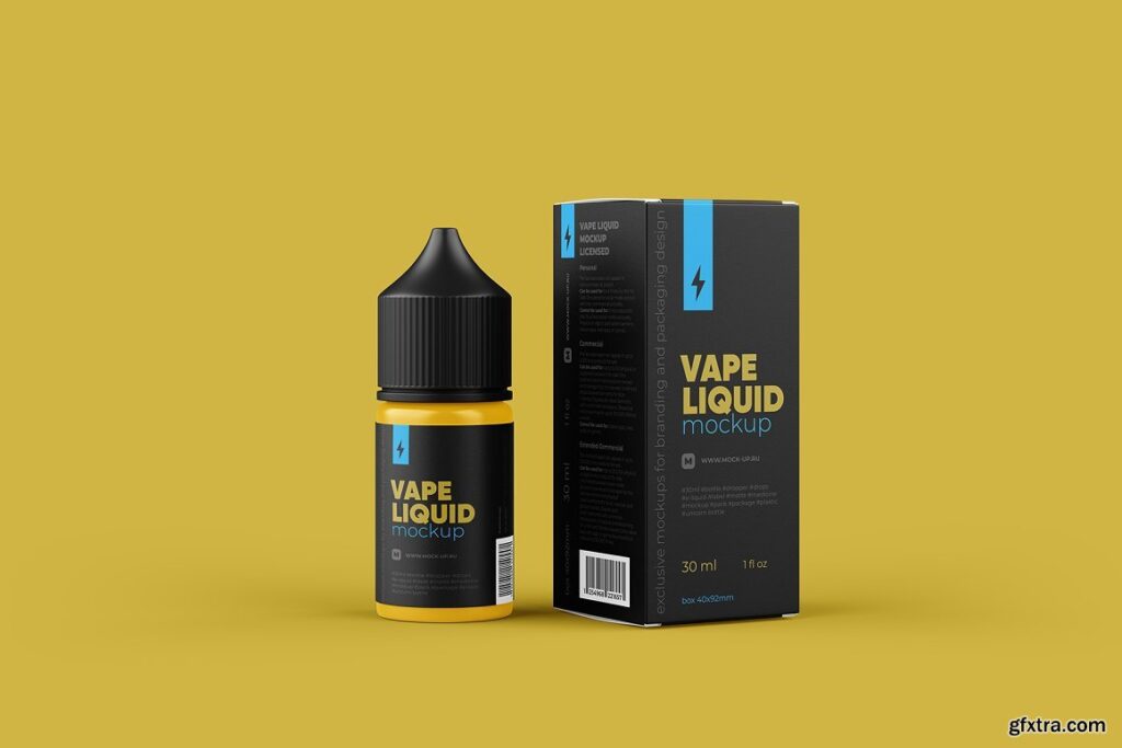 Custom Tuck-End E-Liquid Boxes