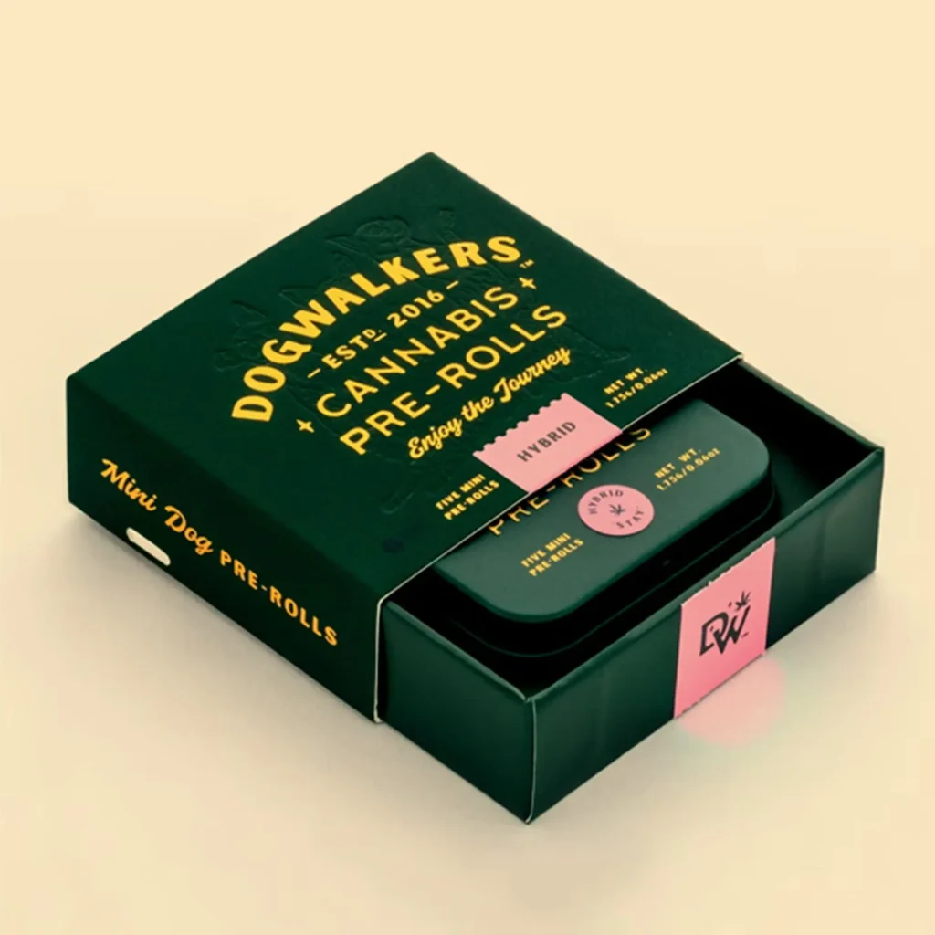 Flip Top Cigarette Box