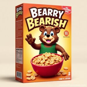 Cereal With Bear On Box