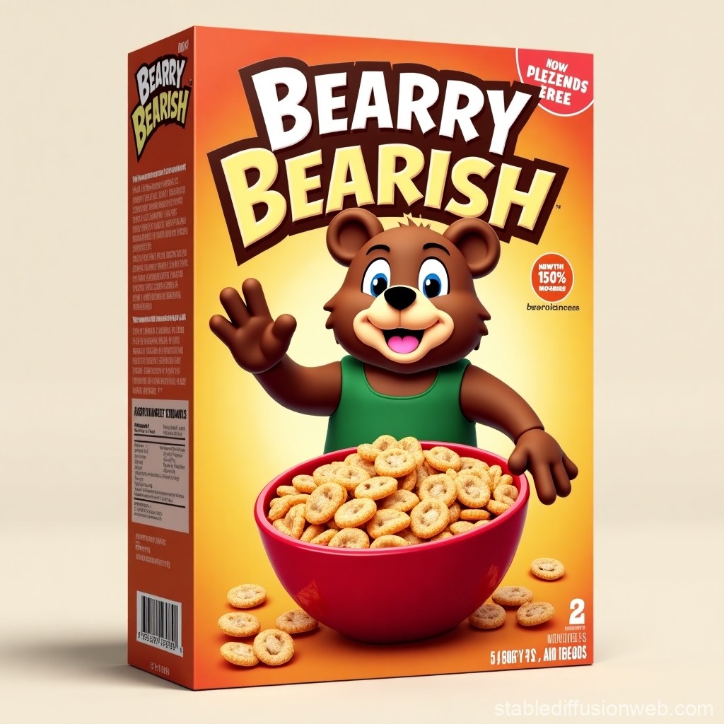 Cereal With Bear On Box