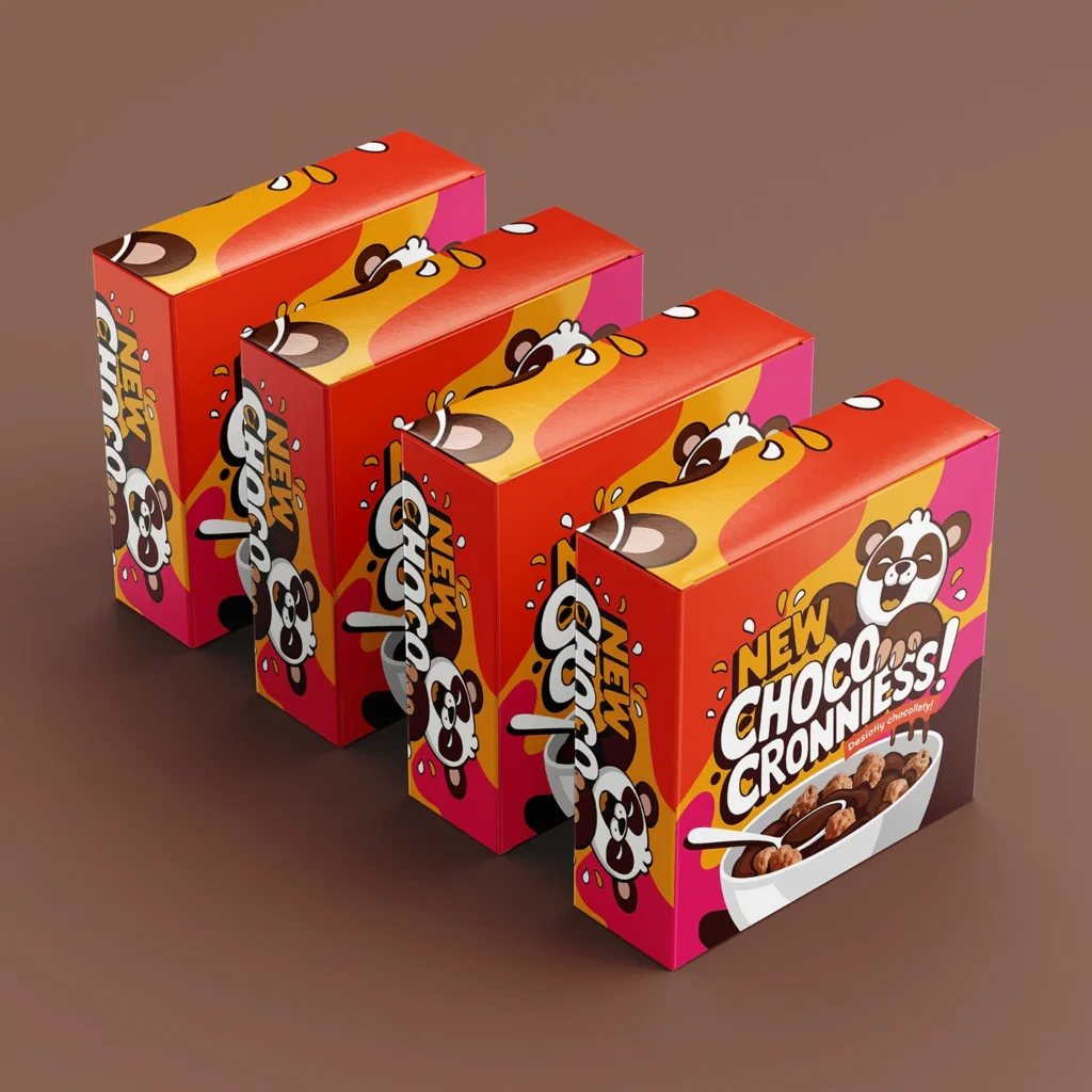 Custom Cereal Cardboard Boxes