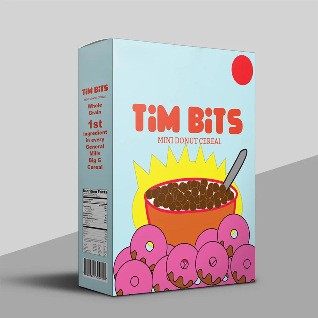Custom Cereal Cardboard Boxes