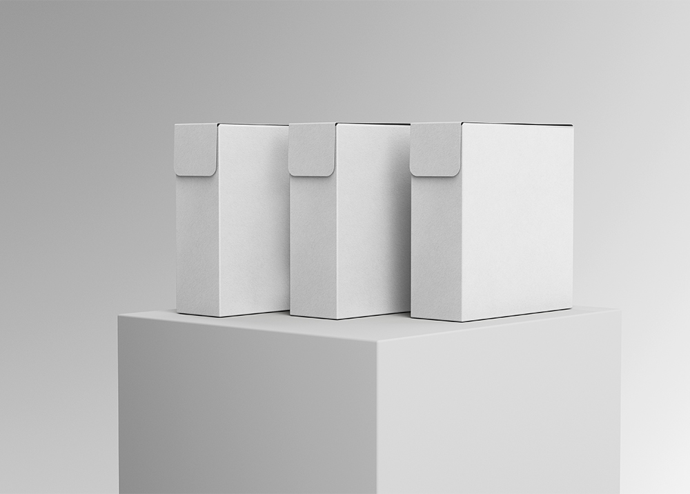 Blank Product Boxes E-Commerce